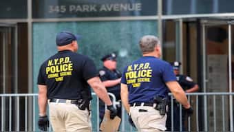 Police respond to the scene of a deadly mass shooting in midtown Manhattan on 29 July. File Image / Reuters