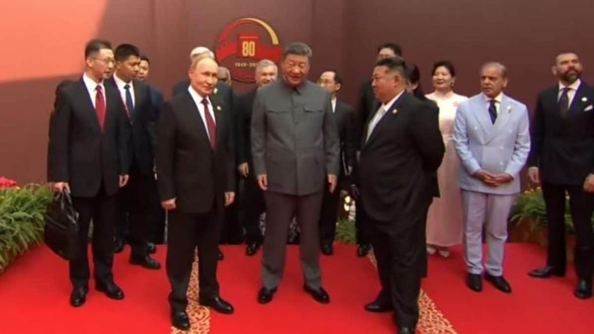 <div>'Axis of upheaval': Putin and Kim flank Xi at Victory Day parade as China showcases military might</div>