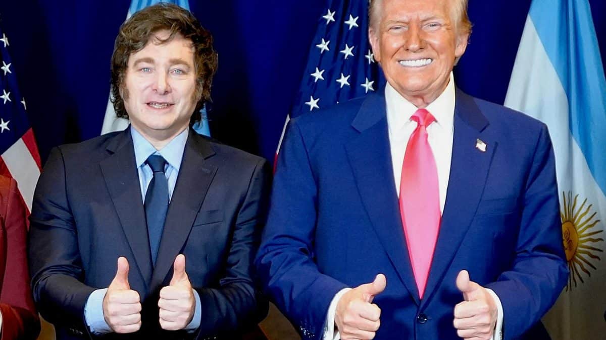 Before Trump meets Milei, US promises to bail out Argentina of financial crisis