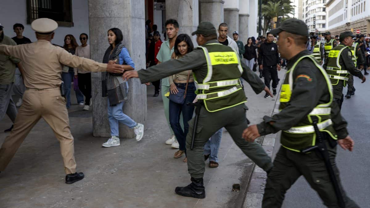Gen Z protests hit Morocco: Hundreds of youths on streets across cities, slam govt over corruption