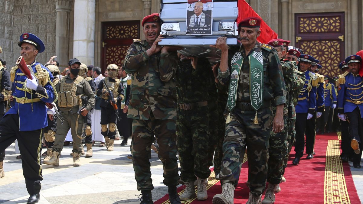 Yemenis mourns Houthi prime minister killed in Israeli strike amid Red Sea escalation Yemenis mourns Houthi prime minister killed in Israeli strike amid Red Sea escalation