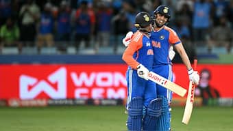 The strong bond of friendship between Abhishek Sharma and Shubman Gill is the secret of their successful partnership. Image: AFP