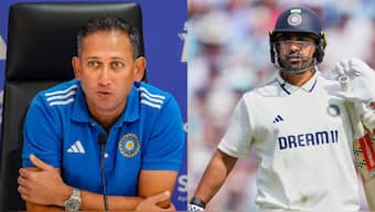 Ajit Agarkar explained key India Test squad decisions in a press conference in Dubai. Image: PTI