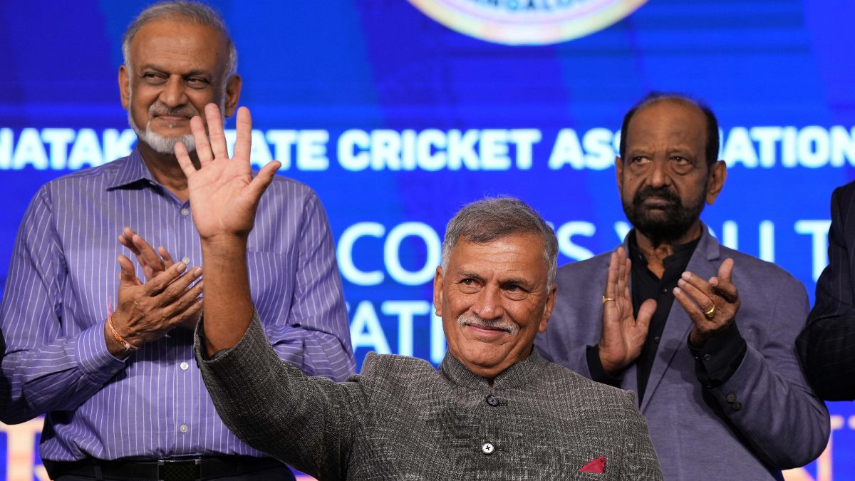 BCCI president election at the AGM will take place to replace Roger Binny. Image: PTI
BCCI president election at the AGM will take place to replace Roger Binny. Image: PTI