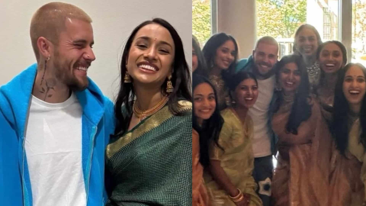Pop sensation Justin Bieber surprises bride and groom at an Indian wedding in Los Angeles, netizens react Pop sensation Justin Bieber surprises bride and groom at an Indian wedding in Los Angeles, netizens react