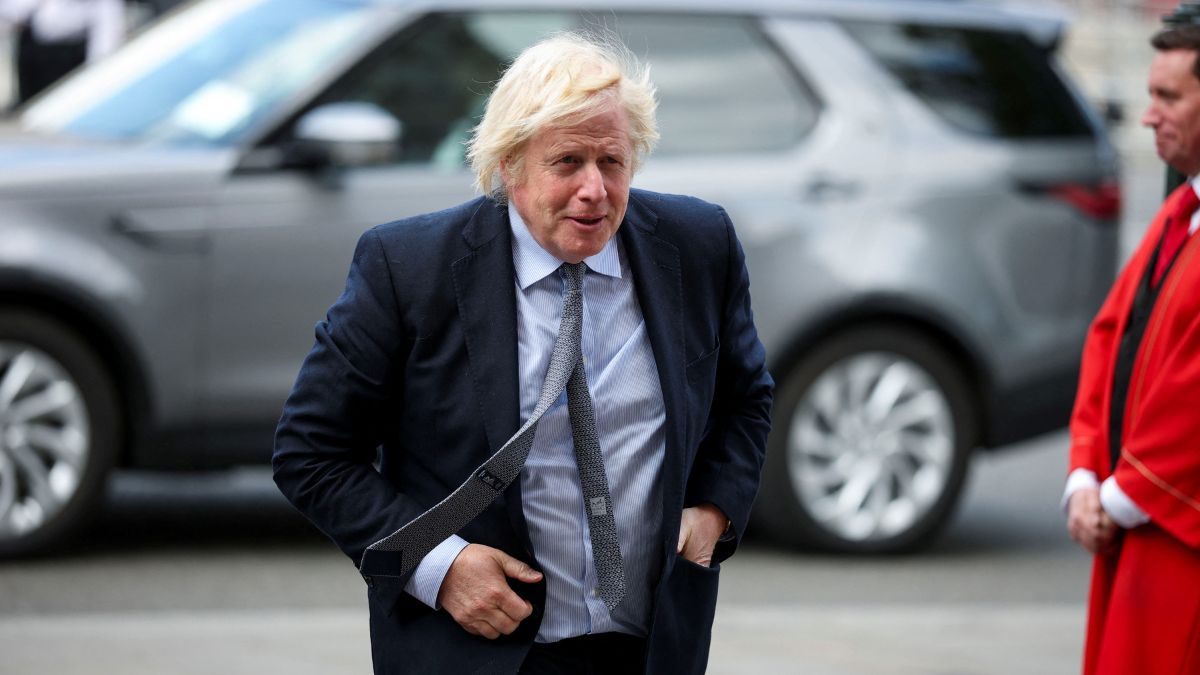 Former British Prime Minister Boris Johnson arrives at Westminster Abbey to attend the Service of Thanksgiving as part of commemorations for the 80th anniversary of Victory in Europe (VE) Day in London, UK, May 8, 2025. File Image/Reuters Former British Prime Minister Boris Johnson arrives at Westminster Abbey to attend the Service of Thanksgiving as part of commemorations for the 80th anniversary of Victory in Europe (VE) Day in London, UK, May 8, 2025. File Image/Reuters