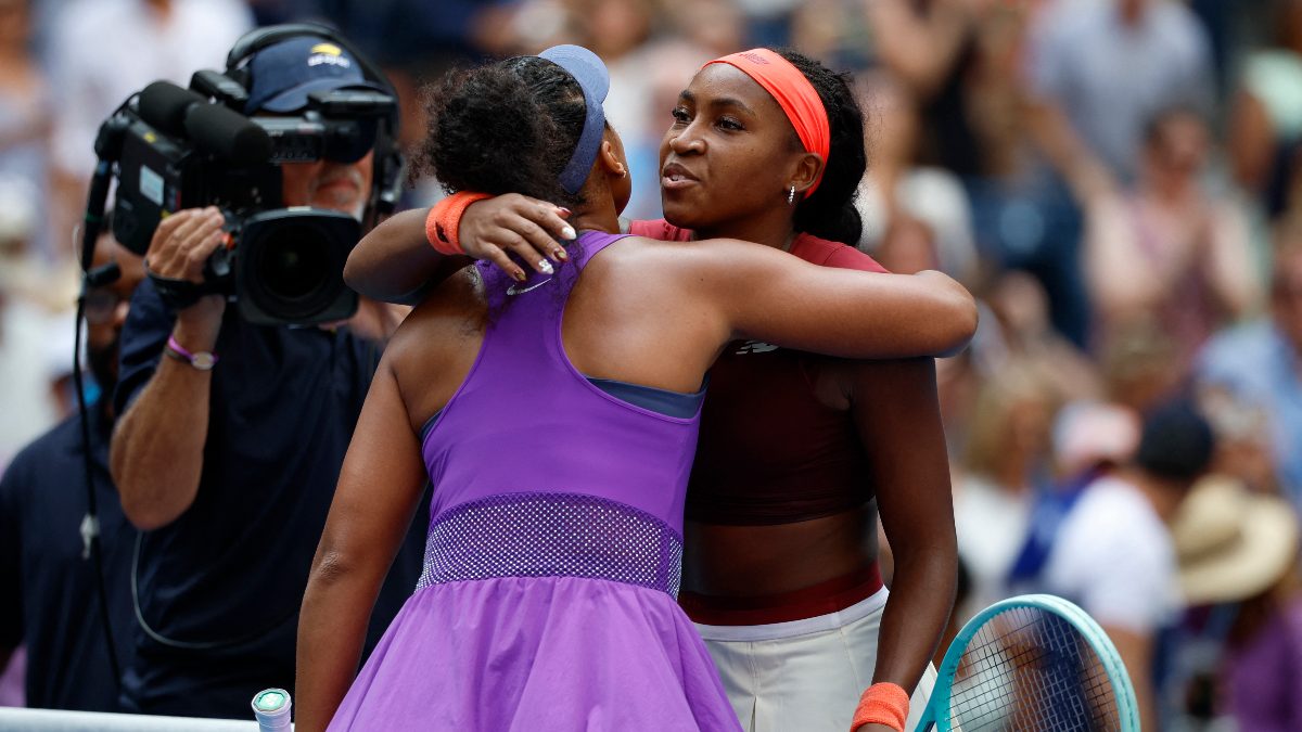 Despite serving strongly, Coco Gauff suffered a crushing loss to Naomi Osaka. Image: Reuters
Despite serving strongly, Coco Gauff suffered a crushing loss to Naomi Osaka. Image: Reuters