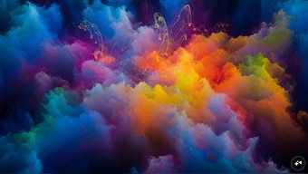What we call colour emerges only when the brain interprets light’s wavelengths