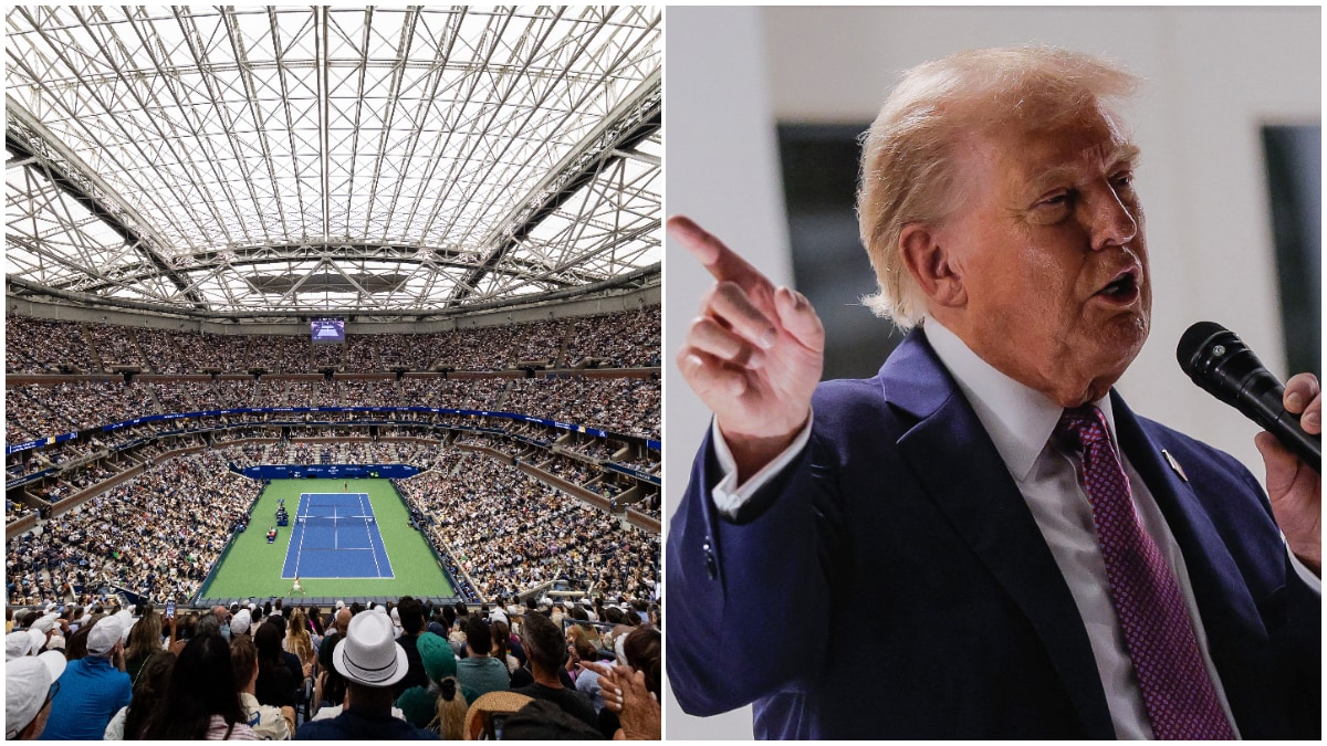 <div>'About to face the loudest boos': Donald Trump's attendance in US Open final sparks outrage online</div>