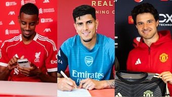 Liverpool, Manchester United and Arsenal emerged as biggest winners of 2025 summer transfer window. Images: Liverpool/Manchester United/Arsenal/X
