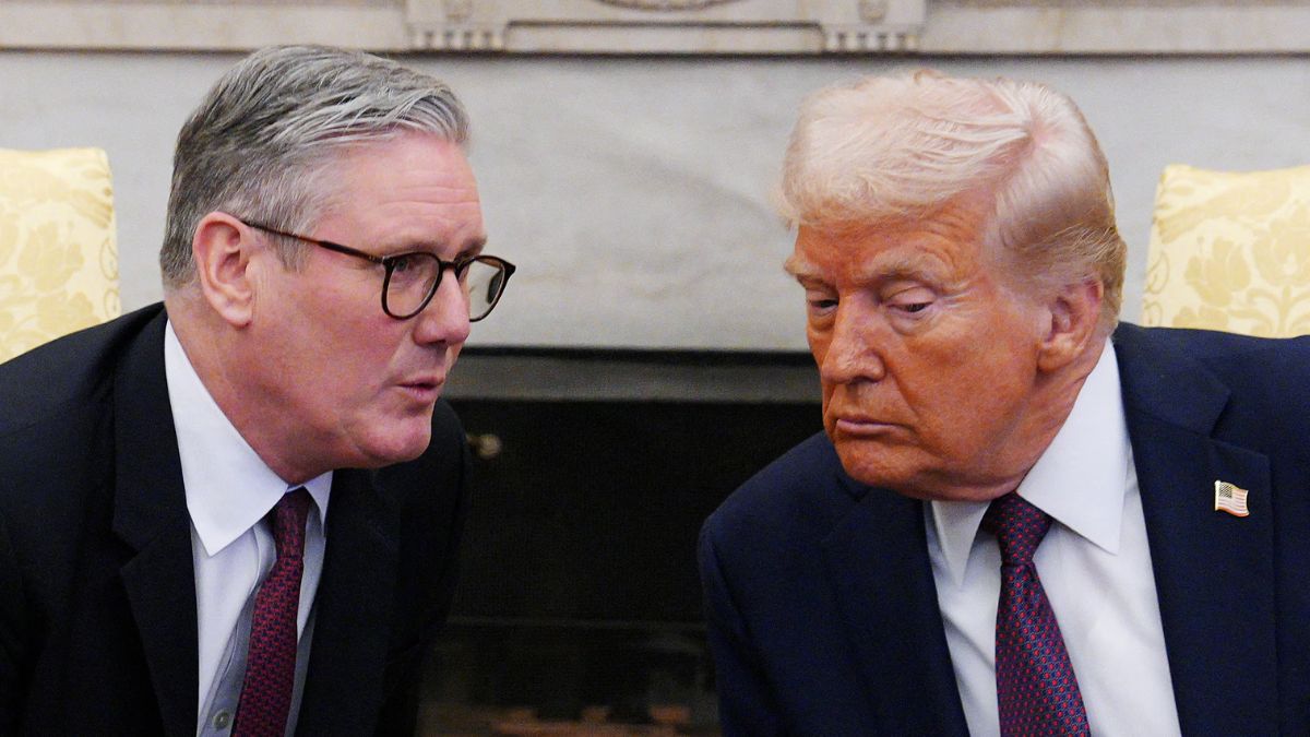 US President Donald Trump will meet UK PM Keir Starmer today. File image/Reuters   US President Donald Trump will meet UK PM Keir Starmer today. File image/Reuters
