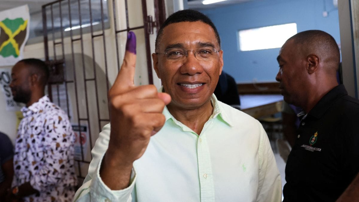Jamaican PM Andrew Holness wins 3rd term as opposition candidate concedes
