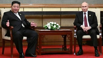 Supreme Leader Kim Jong-Un of North Korea meets President Vladimir Putin of Russia at the Diaoyutai State Guesthouse on Wednesday, September 3, 2025, at Beijing, China. (Photo: Kremlin) 