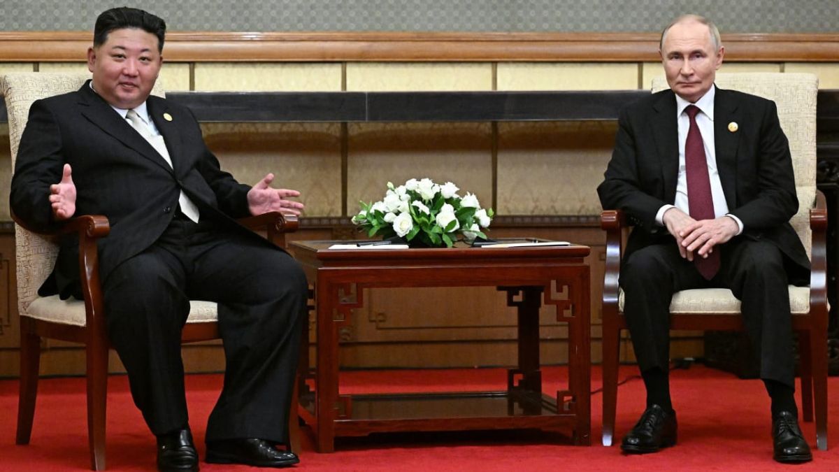 Supreme Leader Kim Jong-Un of North Korea meets President Vladimir Putin of Russia at the Diaoyutai State Guesthouse on Wednesday, September 3, 2025, at Beijing, China. (Photo: Kremlin) Supreme Leader Kim Jong-Un of North Korea meets President Vladimir Putin of Russia at the Diaoyutai State Guesthouse on Wednesday, September 3, 2025, at Beijing, China. (Photo: Kremlin)