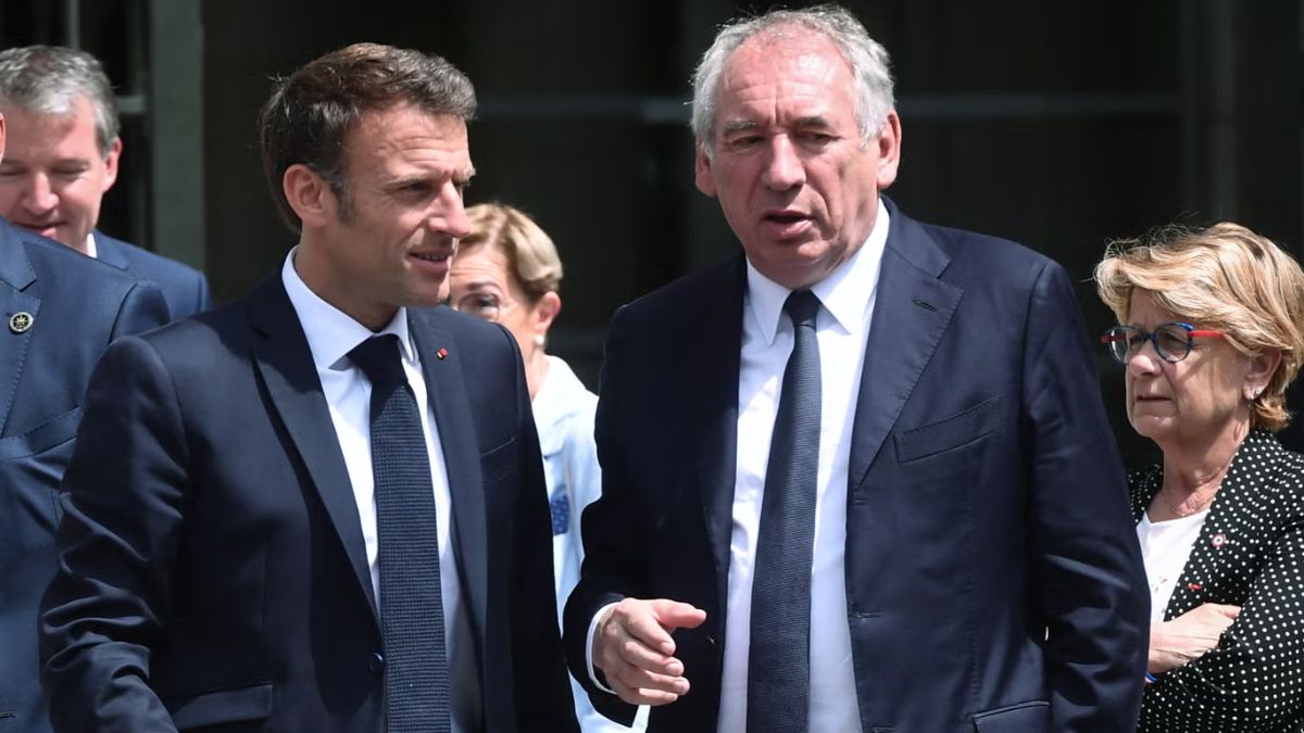 French President Emmanuel Macron is seen with Prime Minister Francois Bayrou in a photograph from 2023. (Photo: AFP) French President Emmanuel Macron is seen with Prime Minister Francois Bayrou in a photograph from 2023. (Photo: AFP)