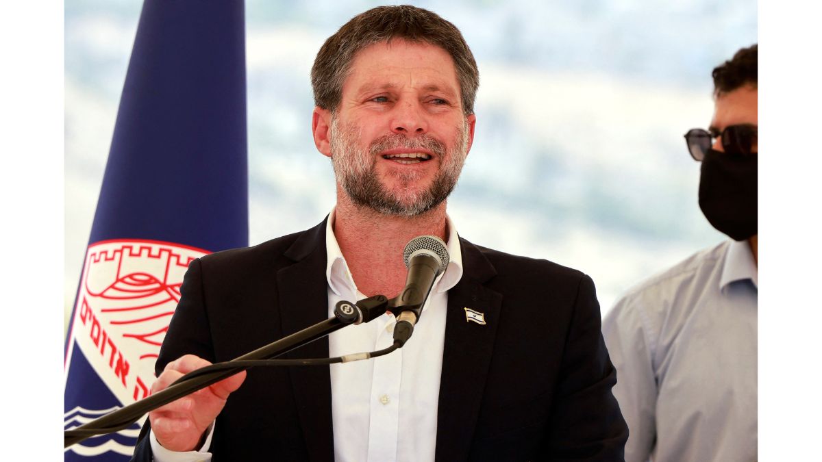 Israeli far-right Finance Minister Bezalel Smotrich speaks during a press conference near the settlement of Maale Adumim, in a land corridor known as E1, outside Jerusalem in the occupied West Bank, on August 14, 2025. (Photo: Menahem Kahana/AFP) Israeli far-right Finance Minister Bezalel Smotrich speaks during a press conference near the settlement of Maale Adumim, in a land corridor known as E1, outside Jerusalem in the occupied West Bank, on August 14, 2025. (Photo: Menahem Kahana/AFP)
