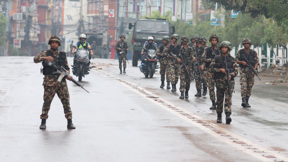 Nepali Army soldiers guard outside the Parliament house in Kathmandu, Nepal, on September 10, 2025. (Photo: Adnan Abidi/Reuters) Nepali Army soldiers guard outside the Parliament house in Kathmandu, Nepal, on September 10, 2025. (Photo: Adnan Abidi/Reuters)