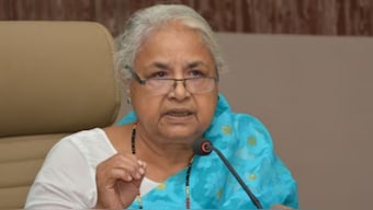 An undated photograph of Sushila Karki, the former Chief Justice of Nepal, who is now a frontrunner to be the country's interim leader. (Photo via CNN-News 18)