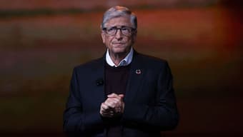 Bill Gates makes opening remarks during the annual Gates Foundation's Goalkeepers Summit in Manhattan, New York City, USA, on September 22, 2025. (Photo: Caitlin Ochs/Reuters)