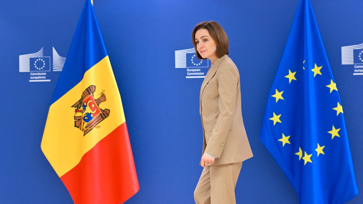 Maia Sandu, the President of Moldova, arrives for a meeting with European Union (EU) chief Ursula von der Leyen at the European Commission headquarters in Brussels on December 10, 2024. (Photo: Nicolas Tucat/AFP) Maia Sandu, the President of Moldova, arrives for a meeting with European Union (EU) chief Ursula von der Leyen at the European Commission headquarters in Brussels on December 10, 2024. (Photo: Nicolas Tucat/AFP)