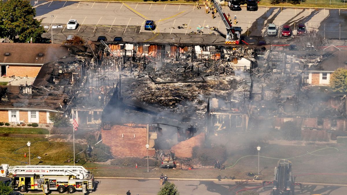 Emergency crews respond to a shooting and fire at The Church of Jesus Christ of Latter-day Saints, in Grand Blanc Township, Michigan, on September 28, 2025. (Photo: David Guralnick/Detroit News via AP) Emergency crews respond to a shooting and fire at The Church of Jesus Christ of Latter-day Saints, in Grand Blanc Township, Michigan, on September 28, 2025. (Photo: David Guralnick/Detroit News via AP)