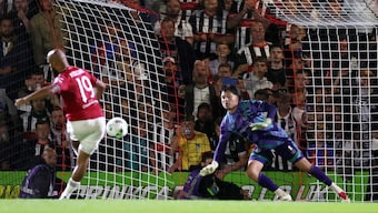 Grimsby Town fielded an ineligible player in their win over Man United. Image: Reuters
