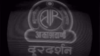 An image of Doordarshan airing on television. avid.wiki/X