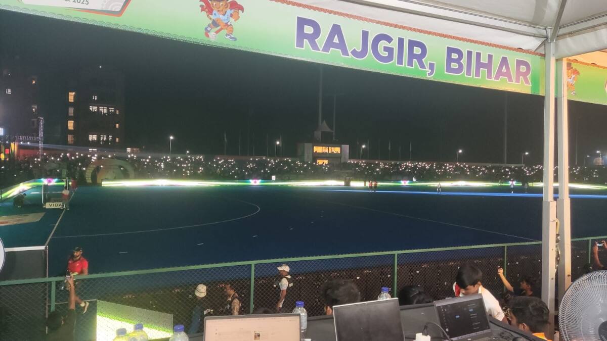 India Korea Hockey Asia Cup final half-time