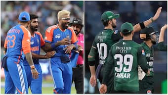 The Asia Cup Group A showdown between India and Pakistan takes place just months after the terror attack in Jammu and Kashmir's Pahalgam. Image: Reuters/AP
