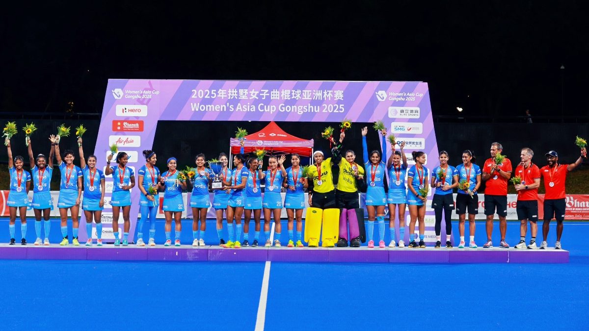 PM Modi congratulates Indian women's hockey team after Asia Cup silver PM Modi congratulates Indian women's hockey team after Asia Cup silver