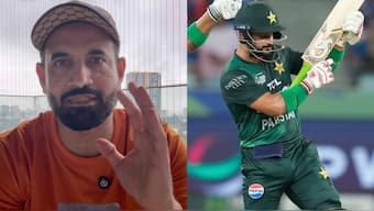 Irfan Pathan criticised Sahibzada Farhan and Haris Rauf for their antics in the Asia Cup match against India. Images: Irfan Pathan/X/AP
