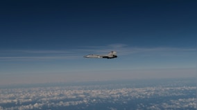 UK warns Russia’s Nato incursions risk armed conflict, Moscow calls claims ‘hysterical’