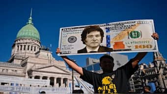 Milei is not the first to be hailed as a poster boy of radical economic reform, nor does the situation appear to be improving anytime soon. Representational Image: Luis Robayo/AFP