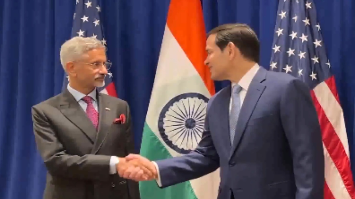 External Affairs Minister S Jaishankar with US Secretary of State Marco Rubio on Monday. ANI External Affairs Minister S Jaishankar with US Secretary of State Marco Rubio on Monday. ANI