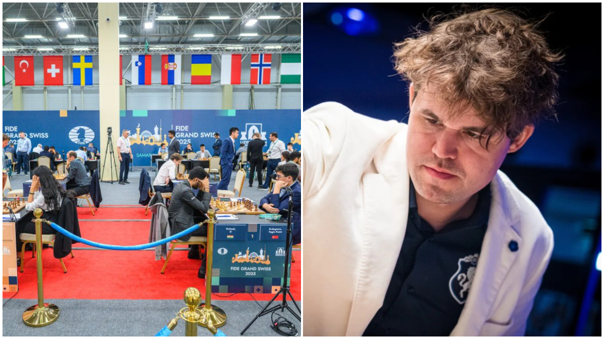 <div>Carlsen reveals most impressive player in FIDE Grand Swiss and its not an Indian: Really good, at almost unprecedented levels...</div> <div>Carlsen reveals most impressive player in FIDE Grand Swiss and it's not an Indian: 'Really good, at almost unprecedented levels...'</div>