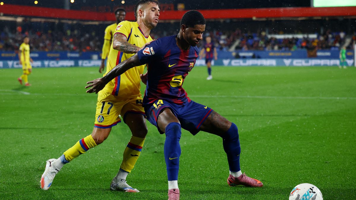 Why Marcus Rashford was punished and benched by Barcelona against Getafe Why Marcus Rashford was punished and benched by Barcelona against Getafe