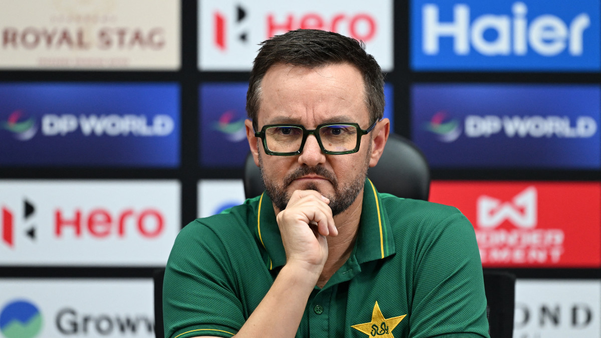 Pakistan white-ball head coach Mike Hesson attends a press conference on the eve of his team's opening game of the Asia Cup against Oman in Dubai. AFP Pakistan white-ball head coach Mike Hesson attends a press conference on the eve of his team's opening game of the Asia Cup against Oman in Dubai. AFP