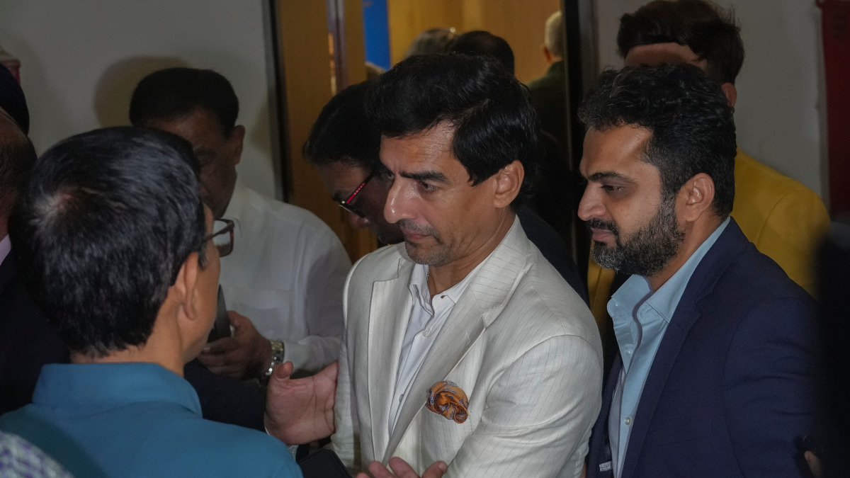 Mithun Manhas was named the new president of the BCCI at the board's Annual General Meeting in Mumbai on Sunday. AP Mithun Manhas was named the new president of the BCCI at the board's Annual General Meeting in Mumbai on Sunday. AP