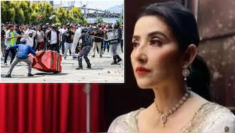 Manisha Koirala shares picture of a bloodied shoe, Prajakta Koli cancels her Nepal trip amid protests in the nation
