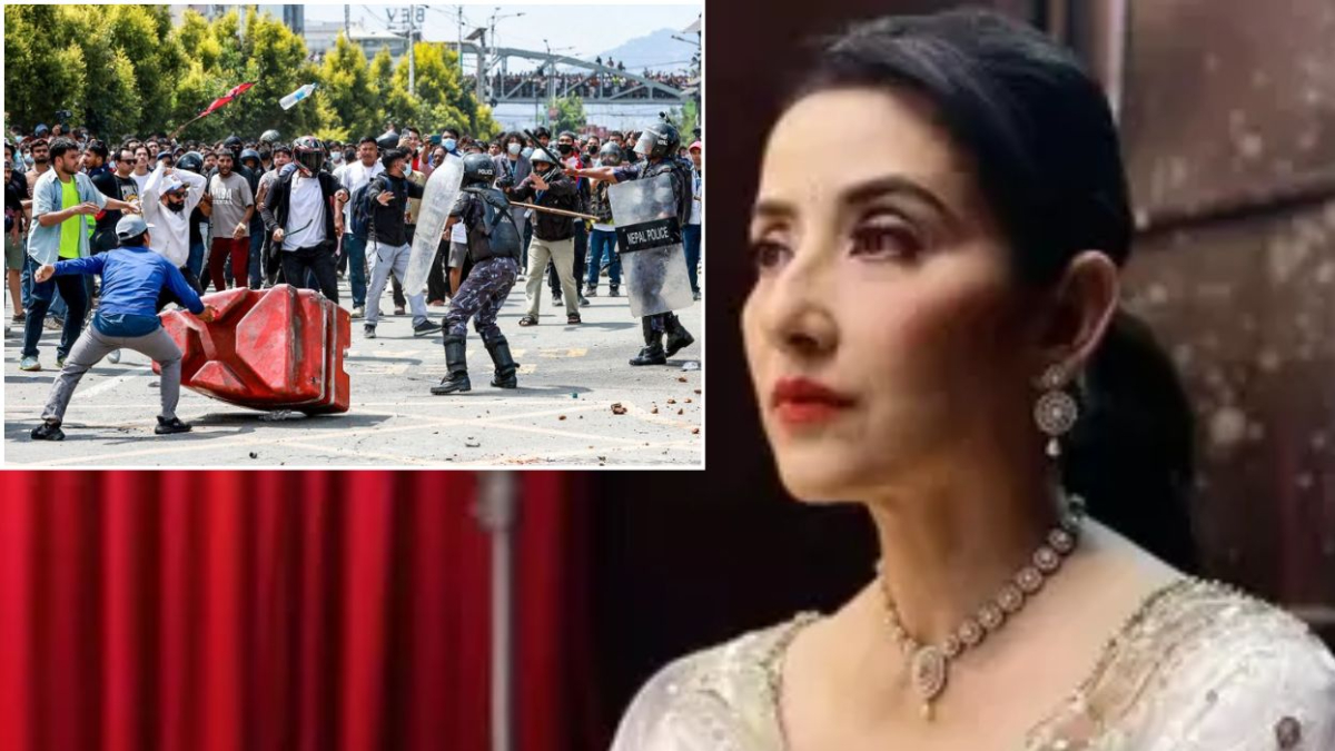Manisha Koirala shares picture of a bloodied shoe, Prajakta Koli cancels her Nepal trip amid protests in the nation Manisha Koirala shares picture of a bloodied shoe, Prajakta Koli cancels her Nepal trip amid protests in the nation