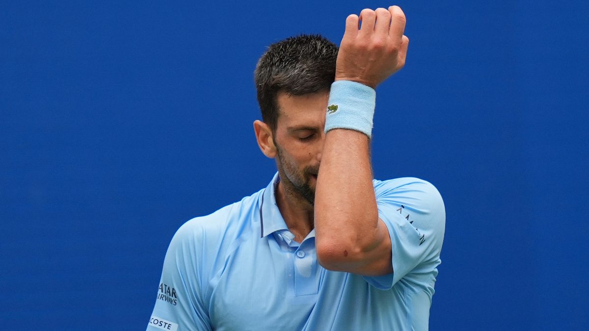Boris Becker has dropped a disturbing verdict on Novak Djokovic's search for a 25th Grand Slam. Image: AP  Boris Becker has dropped a disturbing verdict on Novak Djokovic's search for a 25th Grand Slam. Image: AP