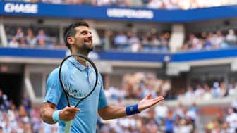 Novak Djokovic's journey in the 2025 US Open ended with a straight-sets defeat at the hands of Carlos Alcaraz. AP