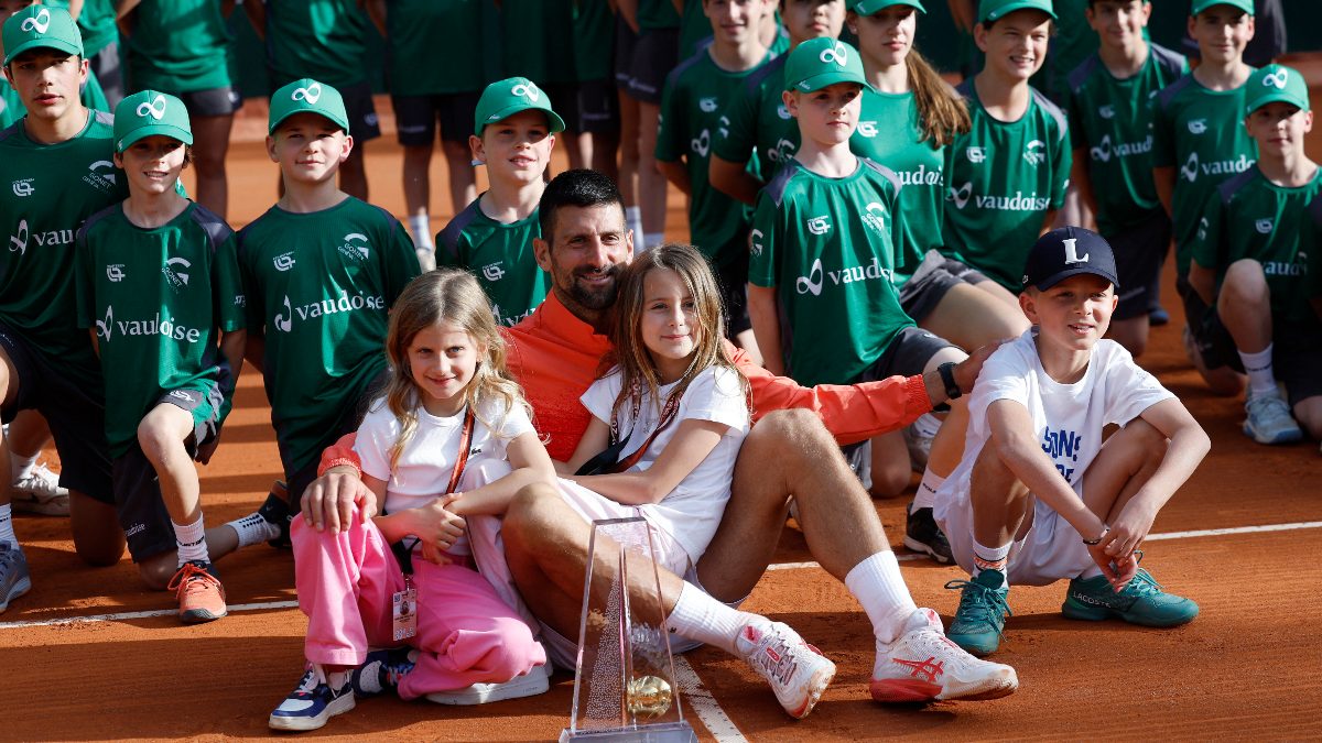 Novak Djokovic's children, Stefan and Tara, have started schooling in a new country. Image: Reuters
Novak Djokovic's children, Stefan and Tara, have started schooling in a new country. Image: Reuters
