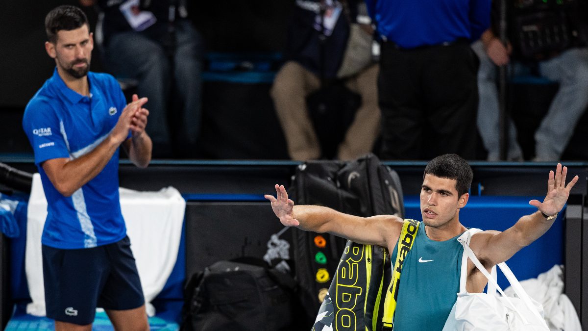 Why Djokovic fans are up in arms with US Open organisers ahead of Alcaraz semi-final