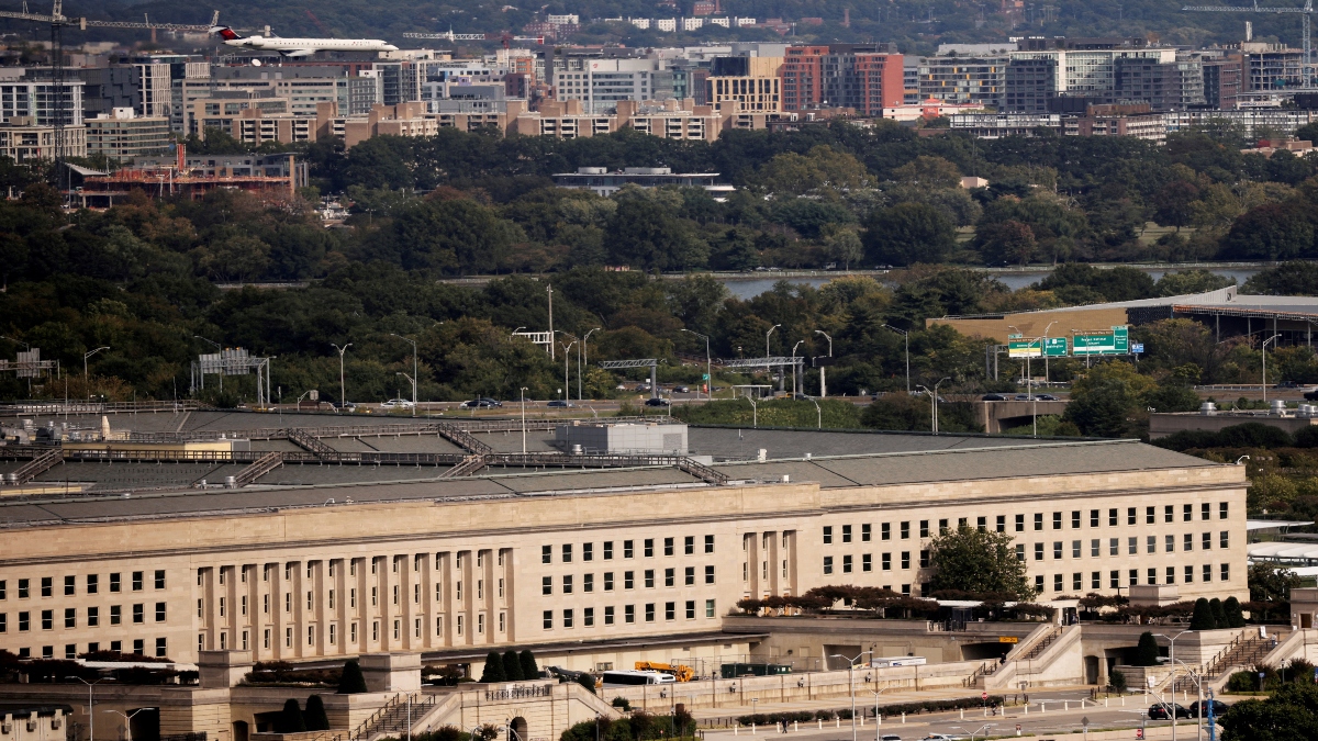 The Pentagon building is seen in Arlington, Virginia, US, on October 9, 2020. Reuters File The Pentagon building is seen in Arlington, Virginia, US, on October 9, 2020. Reuters File