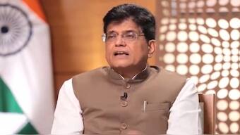 Union Commerce and Industry Minister Piyush Goyal during an interview with CNN-News18. Image Courtesy: News 18