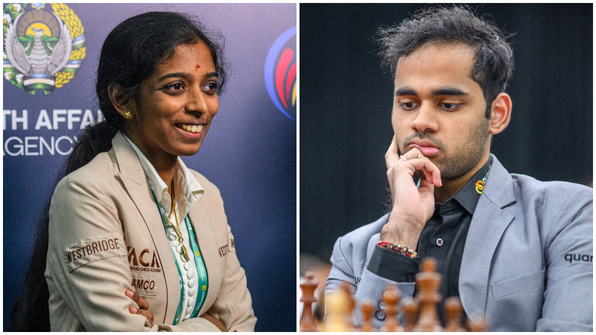 R Vaishali makes history at FIDE Grand Swiss as Arjun Erigaisi misses out on Candidates spot R Vaishali makes history at FIDE Grand Swiss as Arjun Erigaisi misses out on Candidates spot