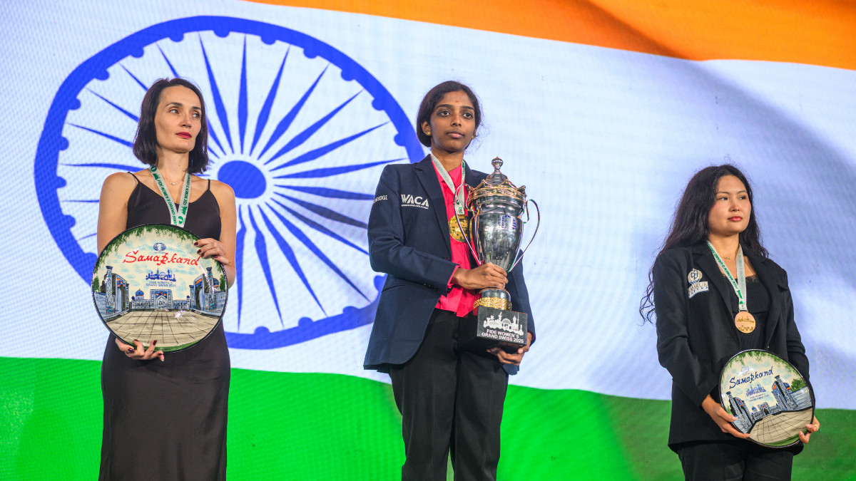 Vaishali wins FIDE Grand Swiss: If 2024 belonged to Indian men’s chess players, 2025 is all about the 'Queens' Vaishali wins FIDE Grand Swiss: If 2024 belonged to Indian men’s chess players, 2025 is all about the 'Queens'