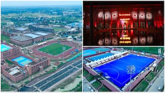 The Rajgir Sports Complex has been built with an investment of Rs 750 crore and offers world-class facilities for 24 different sporting disciplines. Image: Jaspreet Singh