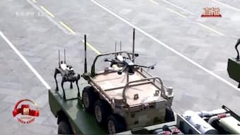 Weaponised ‘robot wolves’ made a cameo at China’s massive World War Two military parade in Beijing on Wednesday (September 3, 2025), perched on armoured vehicles as part of the country's showcase of military might. Reuters
